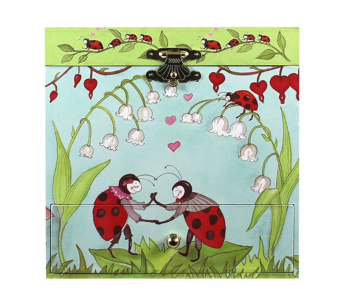Lady Bugs Music Box Enchantmints Wholesale