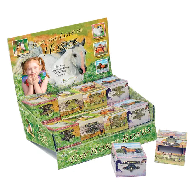 Tiny Treasure Boxes - For the Love of Horses Display Pack Enchantmints Wholesale