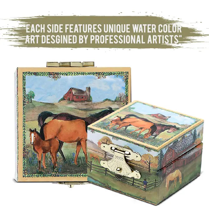 Tiny Treasure Boxes - For the Love of Horses Display Pack Enchantmints Wholesale