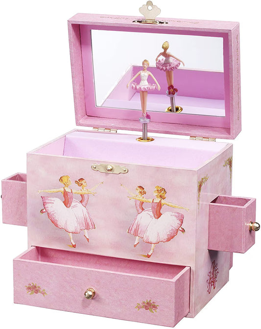 B1018 Ballerina Music Box - Swan Lake