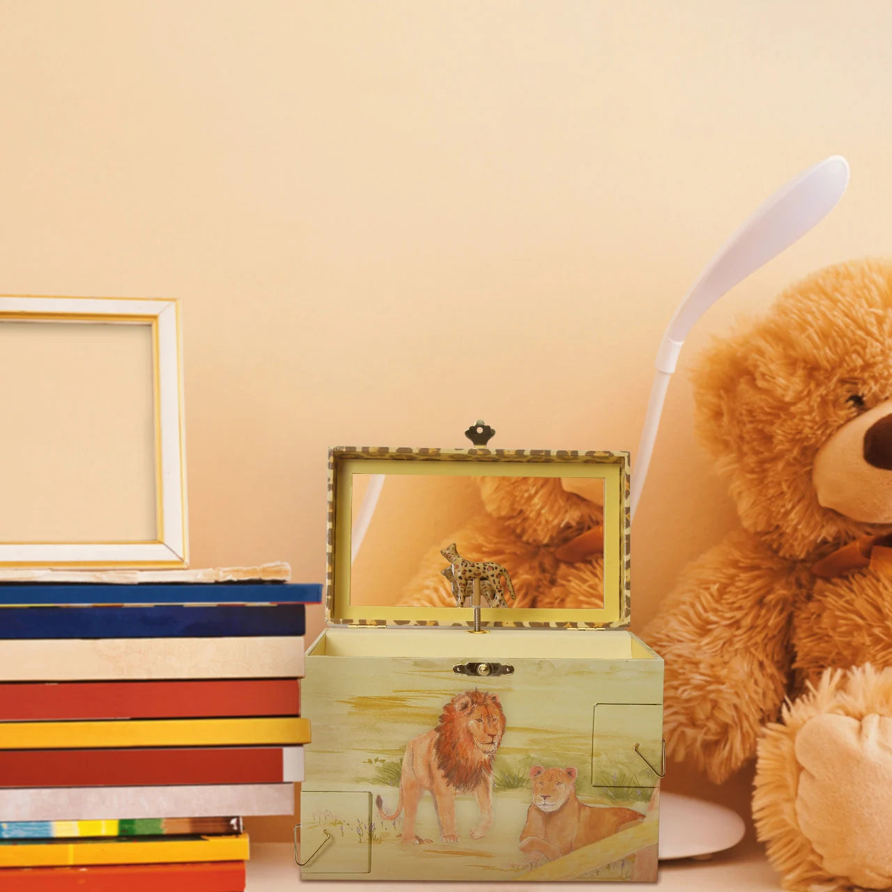 B4008 Leopard Melody Jewelry Box Enchantmints