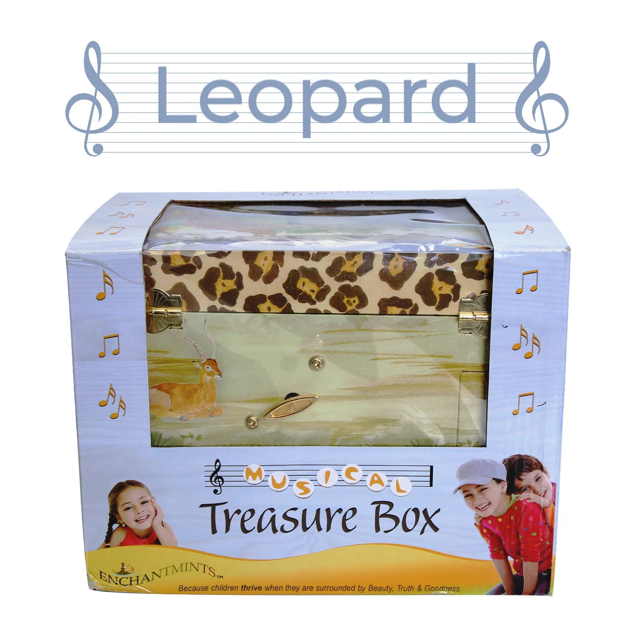 B4008 Leopard Melody Jewelry Box Enchantmints