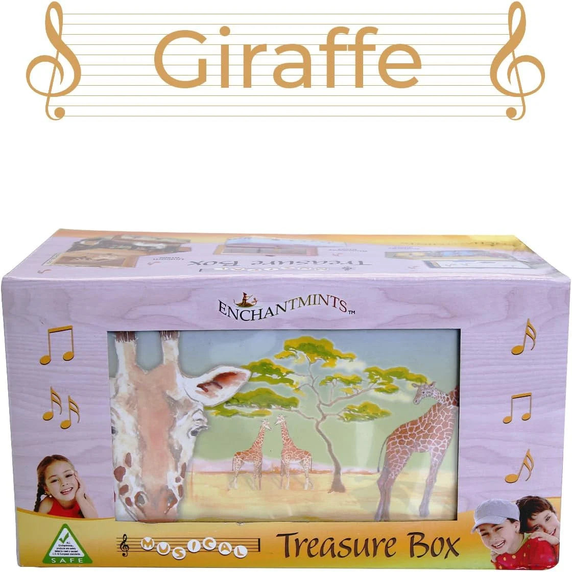 B4005 Giraffe Melody Jewelry Box Enchantmints