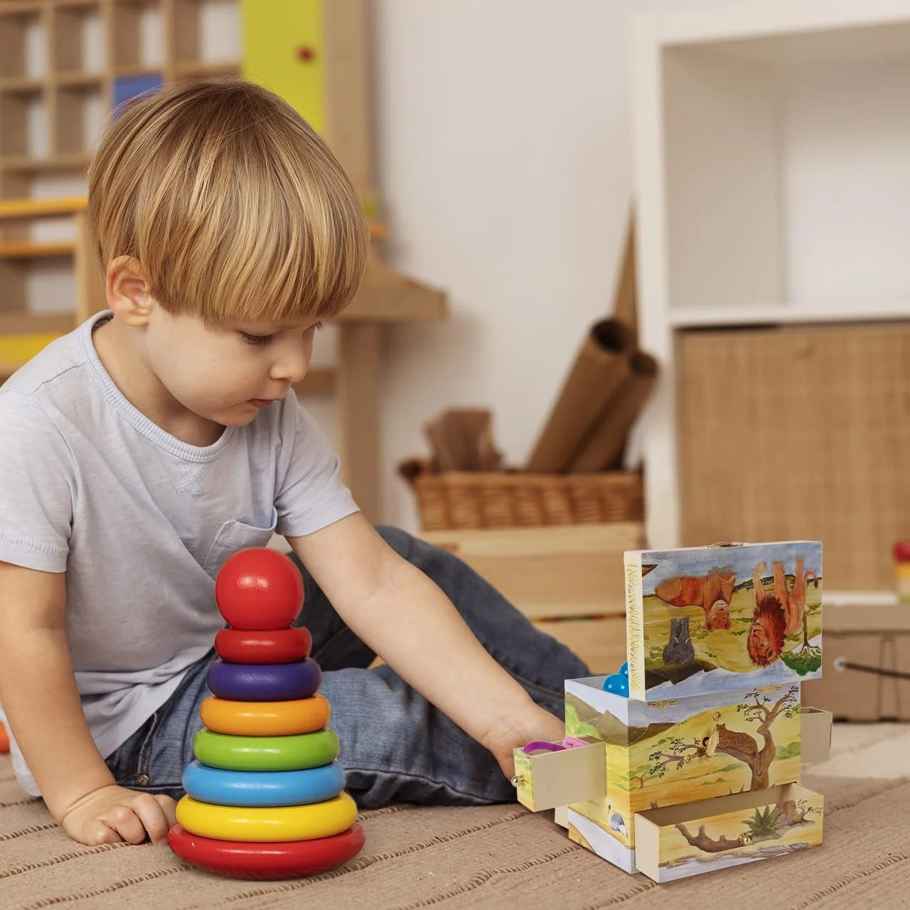 B4007 Elephant Musical Jewelry Box Enchantmints