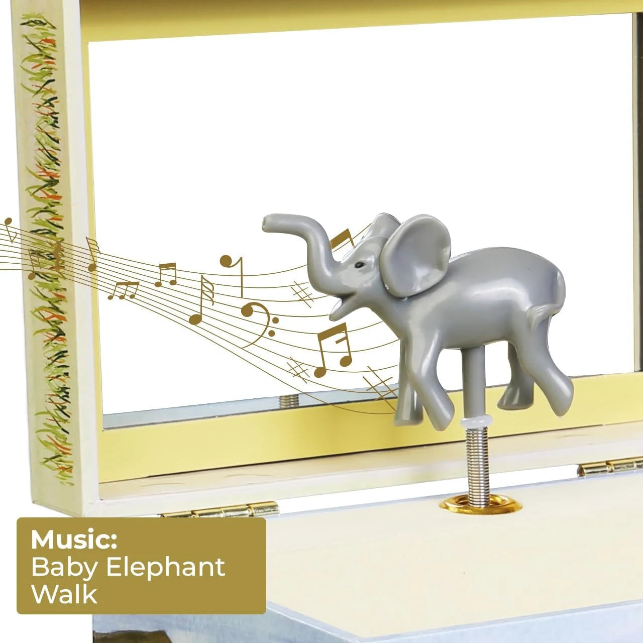 B4007 Elephant Musical Jewelry Box Enchantmints