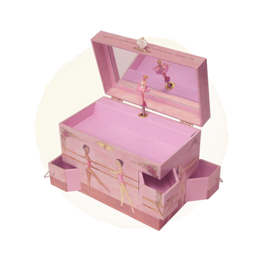 Ballet School Music Box open