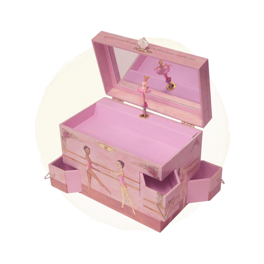 Ballet School Music Box open