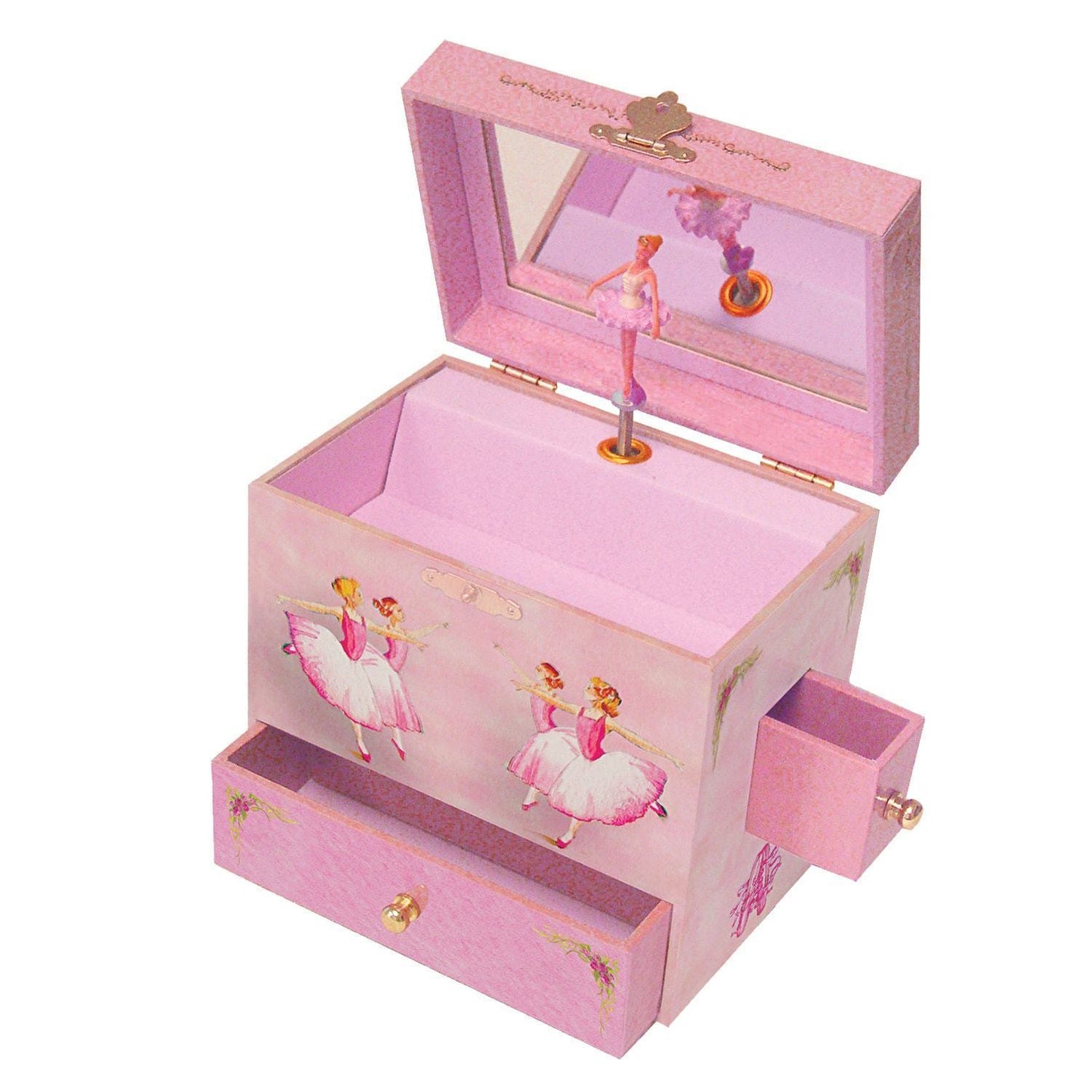 Ballerina Music Box open