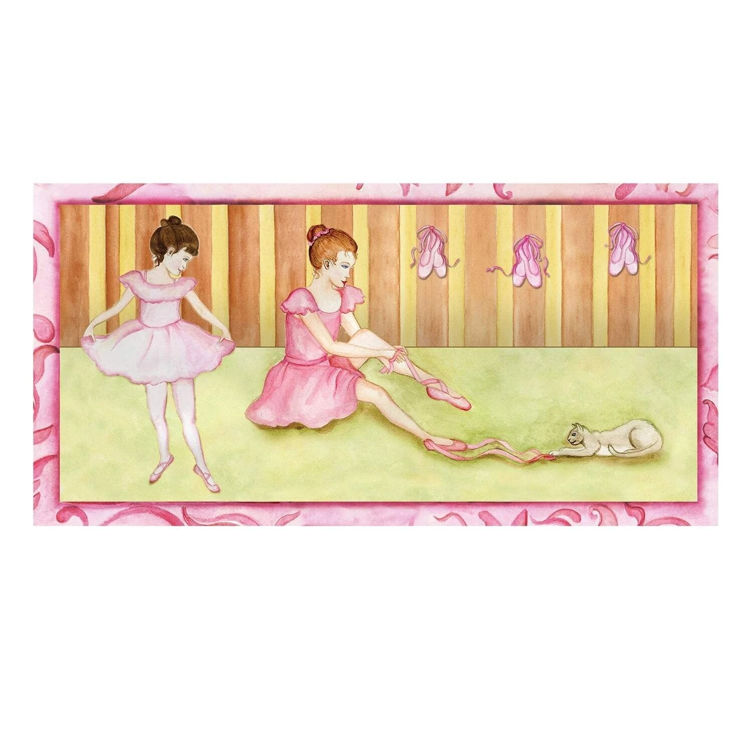 Ballet Shoes Music Box top