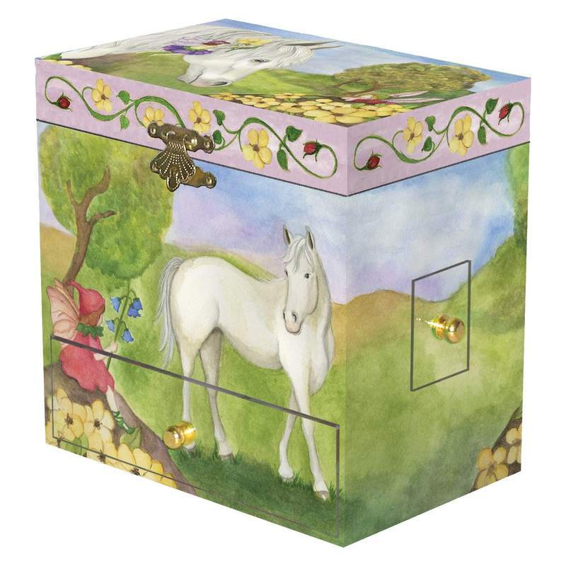 Horse Fairy Music Box closed