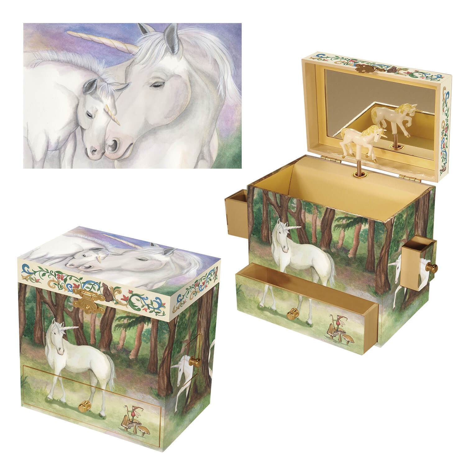 unicorn music box collection