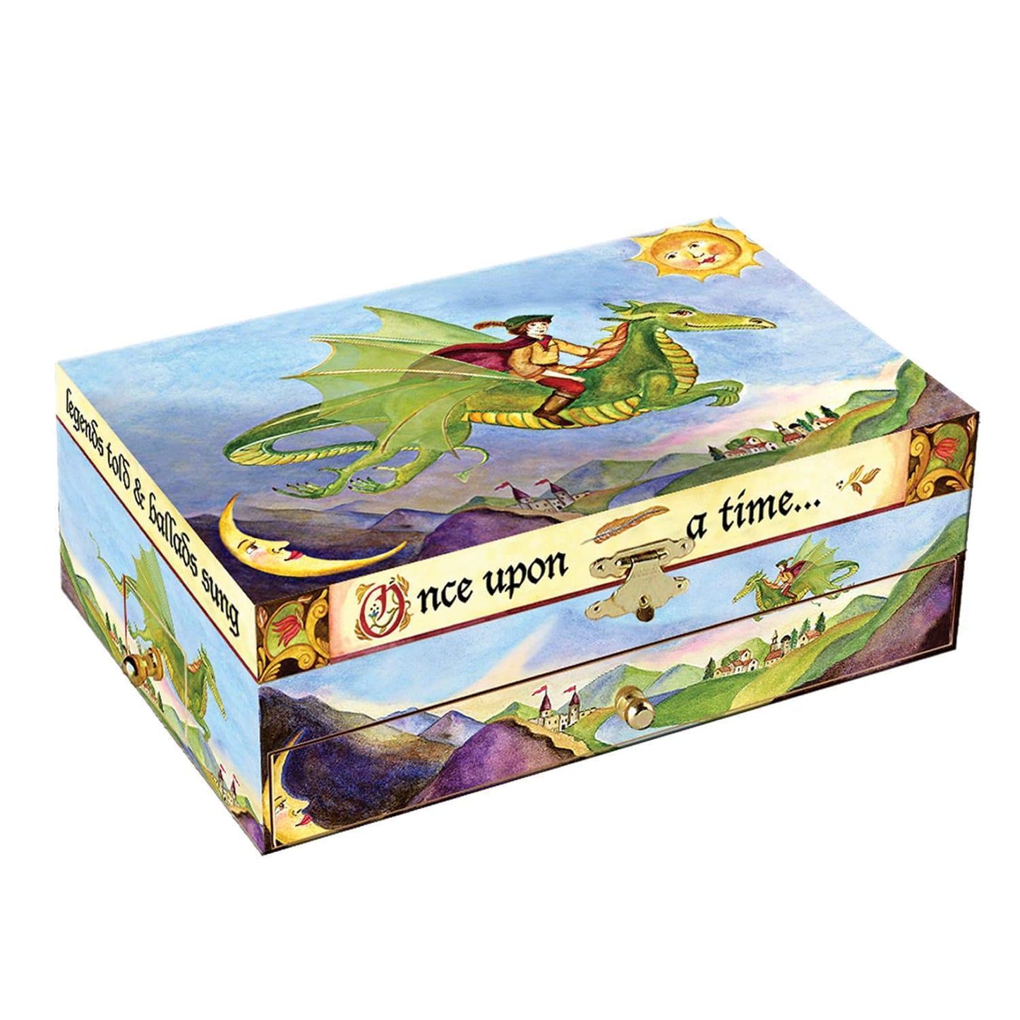 Dragon's World Music Box closed