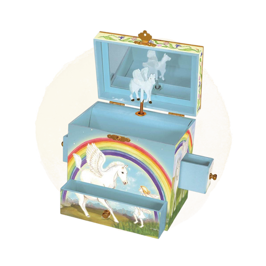 Pegasus music box open