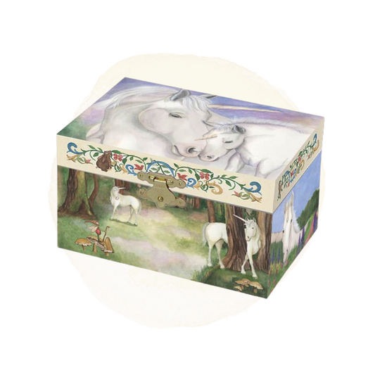 Gentle Unicorn Small Music Box