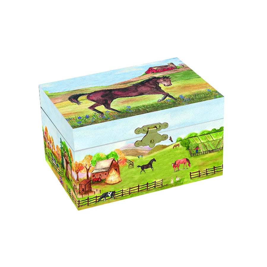 Country Horse Small Music Box enchantmints1