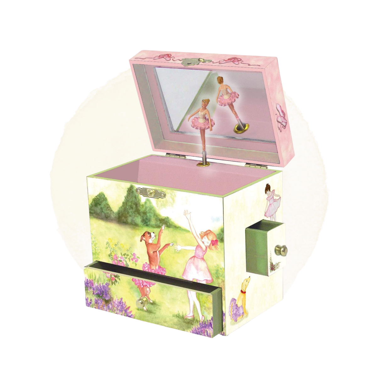 two times tutu music box