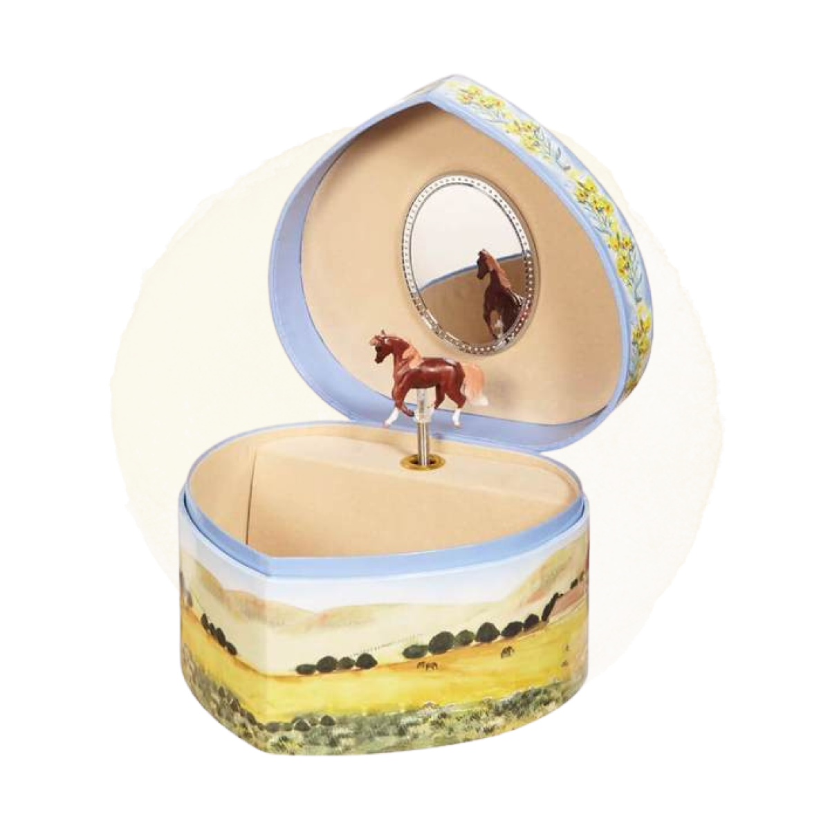 Love of Horses music box