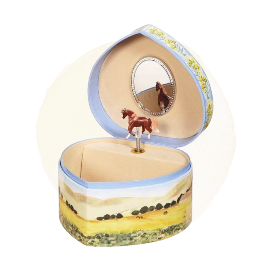 Love of Horses music box