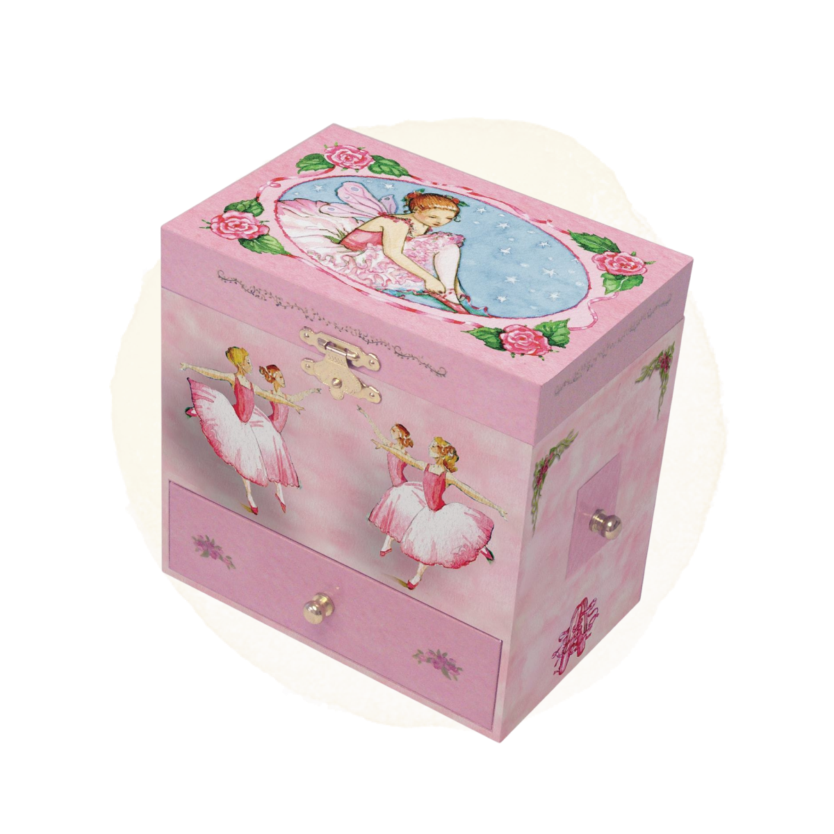 Ballerina Music Box closed