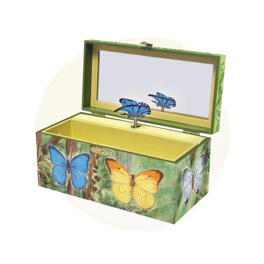 Butterfly Music Box open