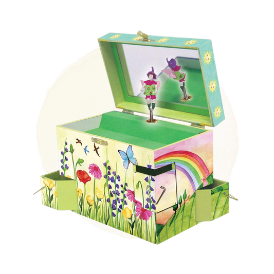 summer sunshine music box open