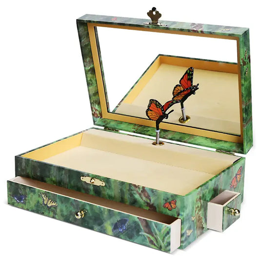 B1701 Papillon Butterfly Music Box