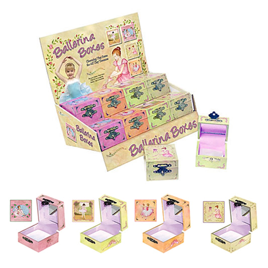 Ballerina Tiny Treasure Box Display — 16-Pc Counter Unit