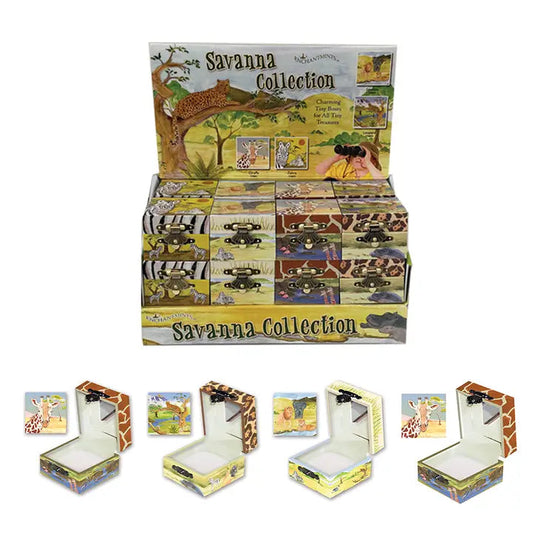 Savana collection Tiny Treasure boxes for Girls and Boys Enchantmints Wholesale