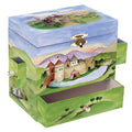 Dragon Castle Musical Jewelry Box — Fantasy Keepsake Gift