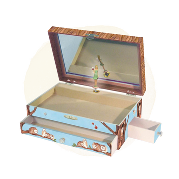 Owl Travellers Music Box
