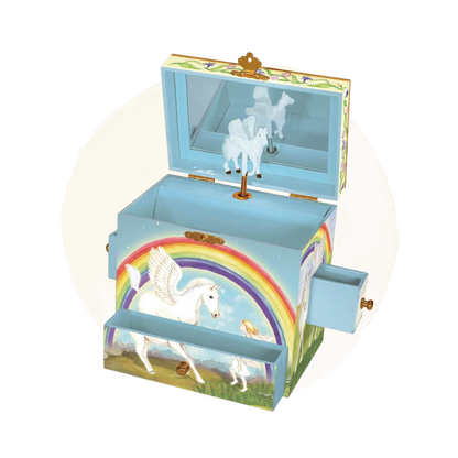 Pegasus music box open