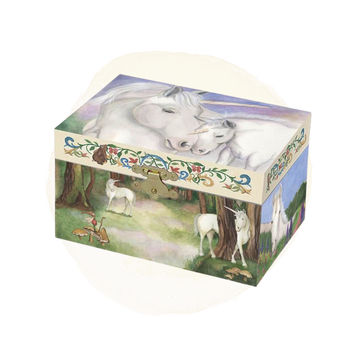 Gentle Unicorn Music Box