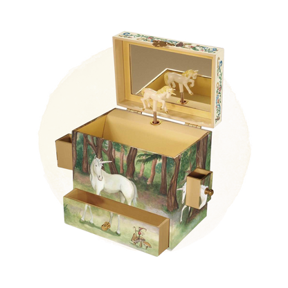 unicorn music box open