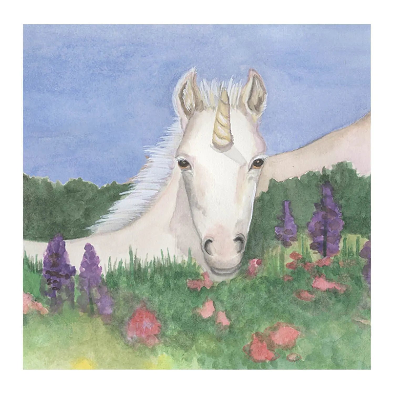 unicorn tiny treasure box top