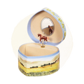 Love of Horses Heart Music Box
