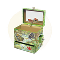 Monarch Butterflies Music Box