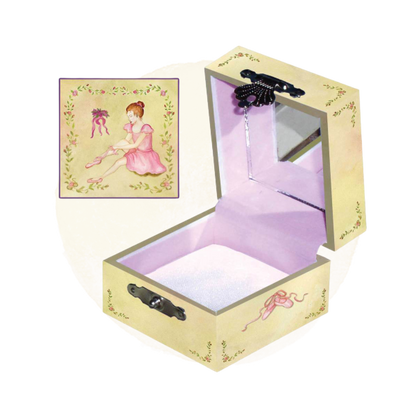 Ballet Shoes Tiny Treasure Box open